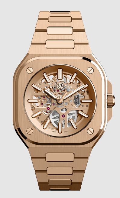 Bell & Ross BR 05 SKELETON GOLD BR05A-PG-SK-PG/SPG Replica watch